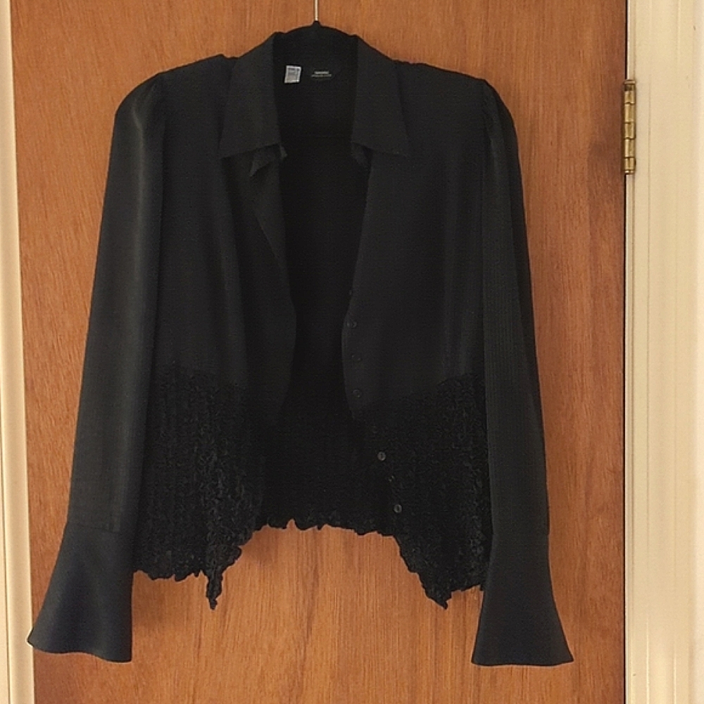Simorra Black Dress shirt. Size 12